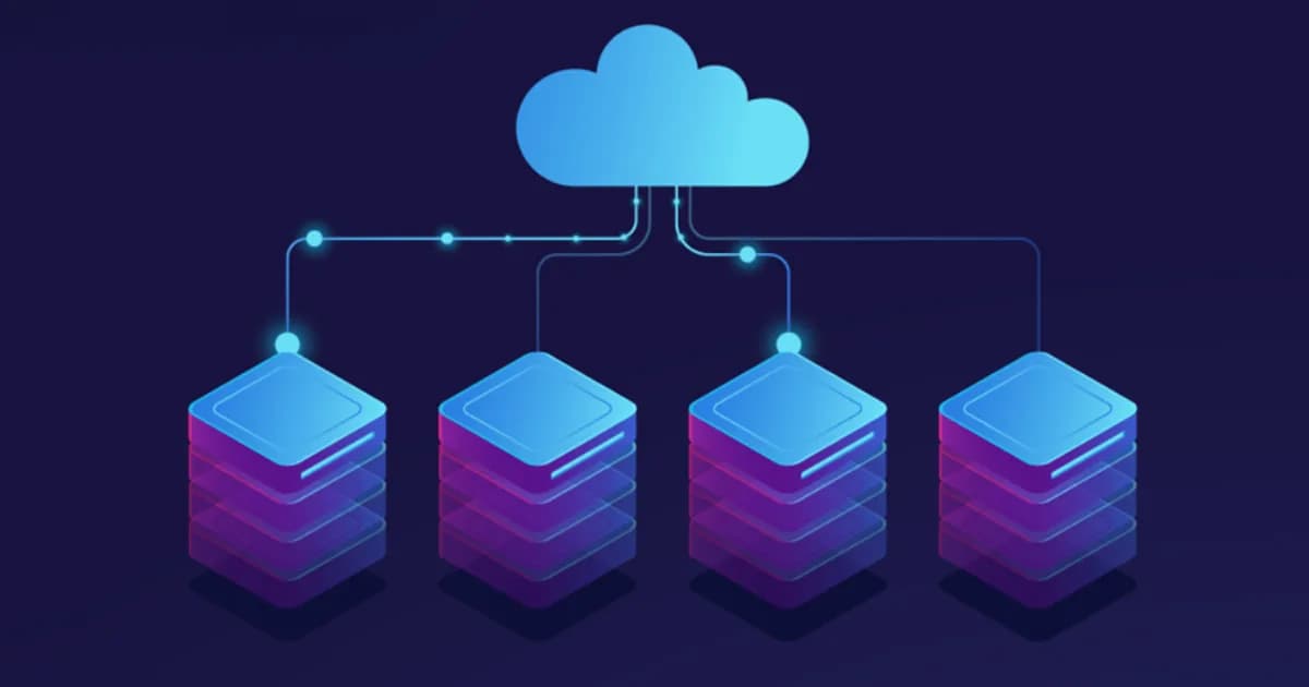 Servers connected to the cloud
